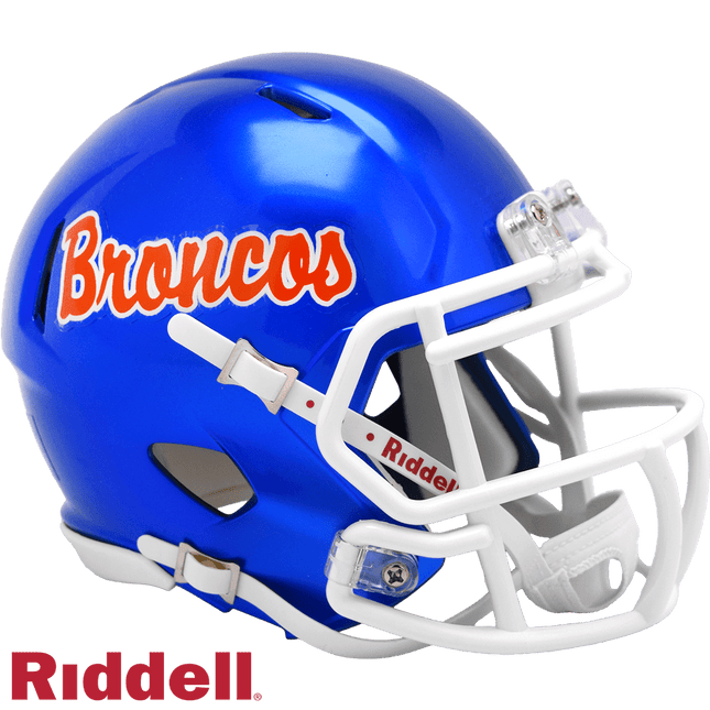 Boise State Broncos Script Riddell NCAA Speed Mini Helmet - GT - Wholesale.com