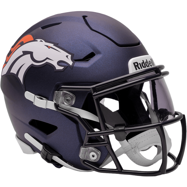Denver Broncos Riddell NFL SpeedFlex Mid - size Helmet - GT - Wholesale.com