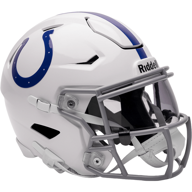 Indianapolis Colts Riddell NFL SpeedFlex Mid - size Helmet - GT - Wholesale.com