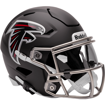 Atlanta Falcons Riddell NFL SpeedFlex Mid - size Helmet - GT - Wholesale.com