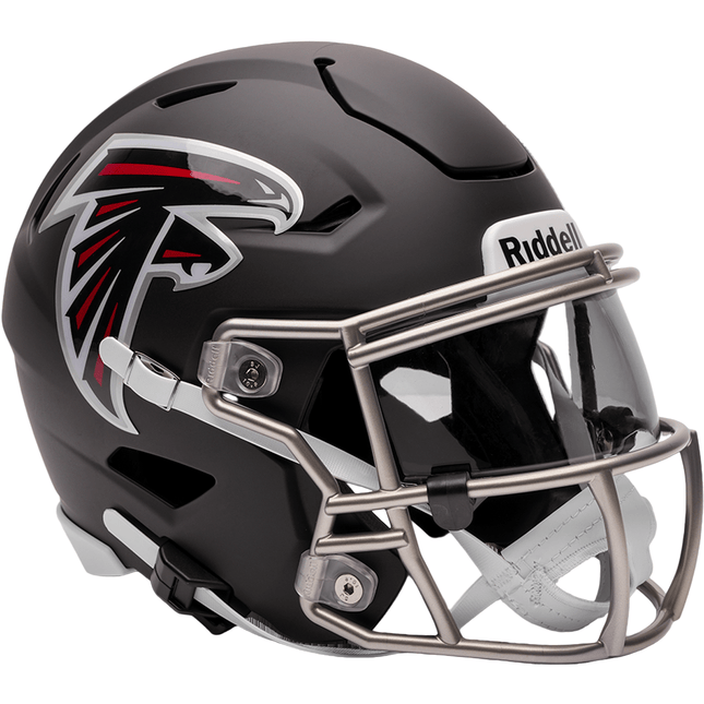 Atlanta Falcons Riddell NFL SpeedFlex Mid - size Helmet - GT - Wholesale.com
