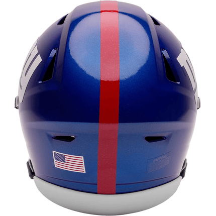 New York Giants Riddell NFL Mid-size SpeedFlex Helmet - GT-Wholesale.com
