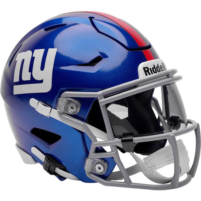 New York Giants Riddell NFL SpeedFlex Mid - size Helmet - GT - Wholesale.com