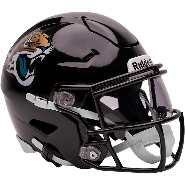 Jacksonville Jaguars Riddell NFL SpeedFlex Mid - size Helmet - GT - Wholesale.com