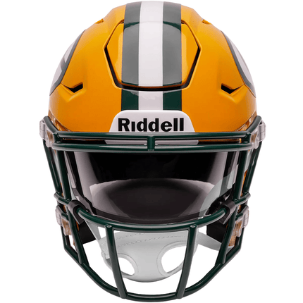 Green Bay Packers Riddell NFL Mid-size SpeedFlex Helmet - GT-Wholesale.com
