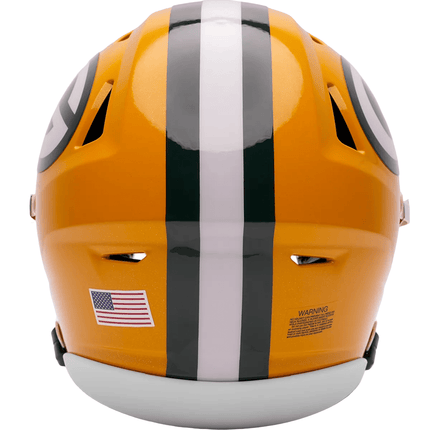 Green Bay Packers Riddell NFL Mid-size SpeedFlex Helmet - GT-Wholesale.com