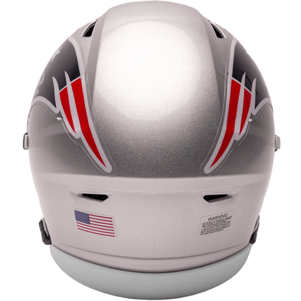 New England Patriots Riddell NFL Mid-size SpeedFlex Helmet - GT-Wholesale.com