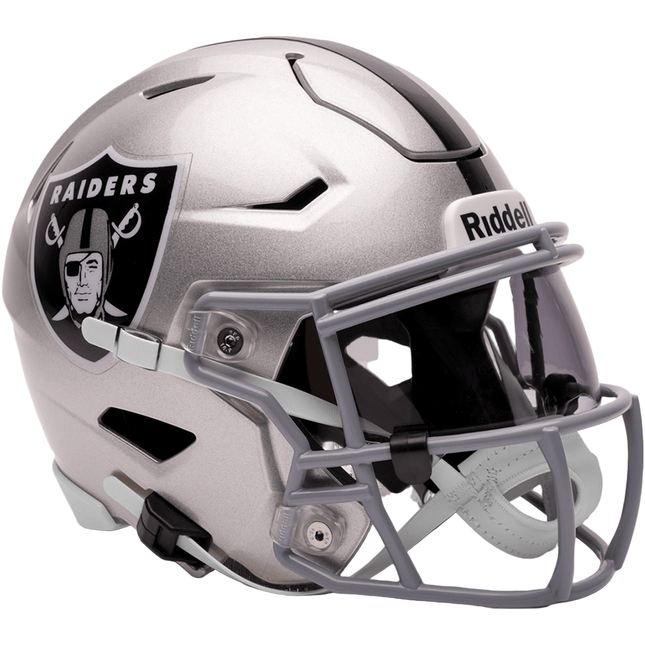 Las Vegas Raiders Riddell NFL SpeedFlex Mid - size Helmet - GT - Wholesale.com