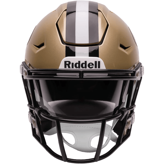 New Orleans Saints Riddell NFL Mid-size SpeedFlex Helmet - GT-Wholesale.com