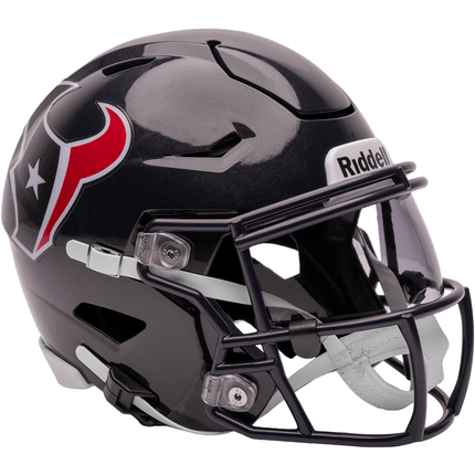 Houston Texans Riddell NFL SpeedFlex Mid - size Helmet - GT - Wholesale.com