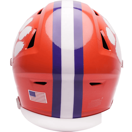 Clemson Tigers NCAA Riddell College Mid-size SpeedFlex Helmet - GT-Wholesale.com