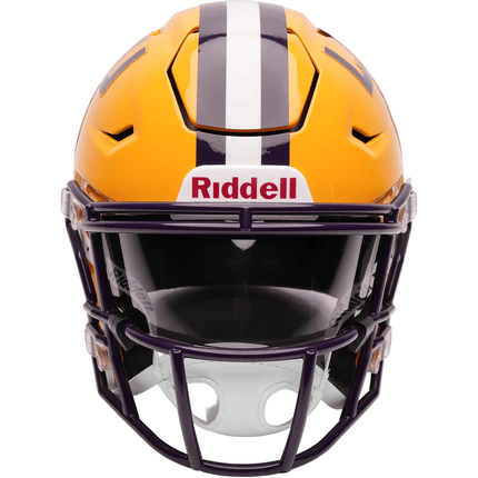 LSU Tigers Yellow NCAA Riddell College Mid-size SpeedFlex Helmet - GT-Wholesale.com
