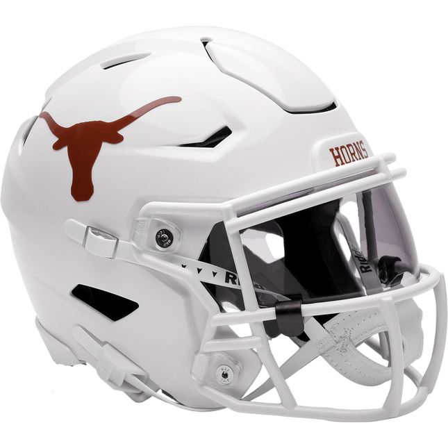 Texas Longhorns NCAA Riddell College SpeedFlex Mid - size Helmet - GT - Wholesale.com