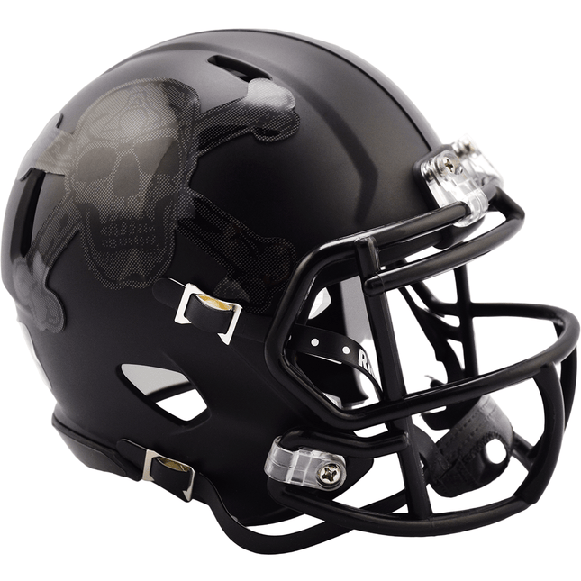 Army Skull + Crossbones Riddell NCAA Speed Mini Helmet - GT - Wholesale.com