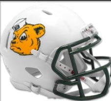 Baylor Sailor Bear White Riddell NCAA Speed Mini Helmet - GT - Wholesale.com