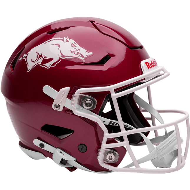 Arkansas Razorbacks Riddell NCAA Authentic SpeedFlex Full Size Helmet - GT - Wholesale.com