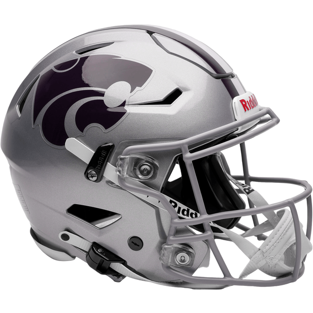 Kansas State Wildcats Riddell NCAA Authentic SpeedFlex Full Size Helmet - GT - Wholesale.com