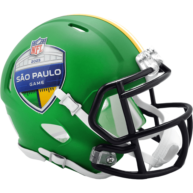 Sao Paulo Games 2025 Riddell NFL Speed Mini Helmet - GT - Wholesale.com