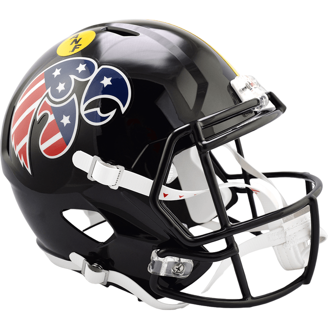Iowa Hawkeyes Stars and Stripes Riddell NCAA Deluxe Replica Speed Full Size Helmet - GT - Wholesale.com