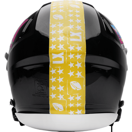 Super Bowl 60 LX Riddell NFL SpeedFlex Authentic Full Size Helmet - GT - Wholesale.com