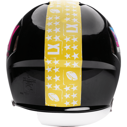 Super Bowl 60 LX Riddell NFL Speed Authentic Full Size Helmet - GT - Wholesale.com