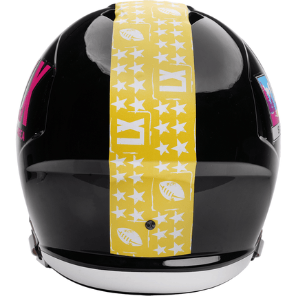 Super Bowl 60 LX Riddell NFL Speed Replica Full Size Helmet - GT - Wholesale.com