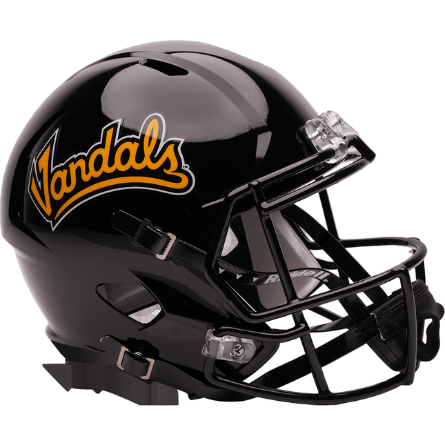 Idaho Vandals Script Black Riddell NCAA Deluxe Replica Speed Full Size Helmet - GT - Wholesale.com