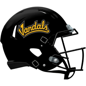 Idaho Vandals Script Black Riddell NCAA Speed Mini Helmet - GT - Wholesale.com