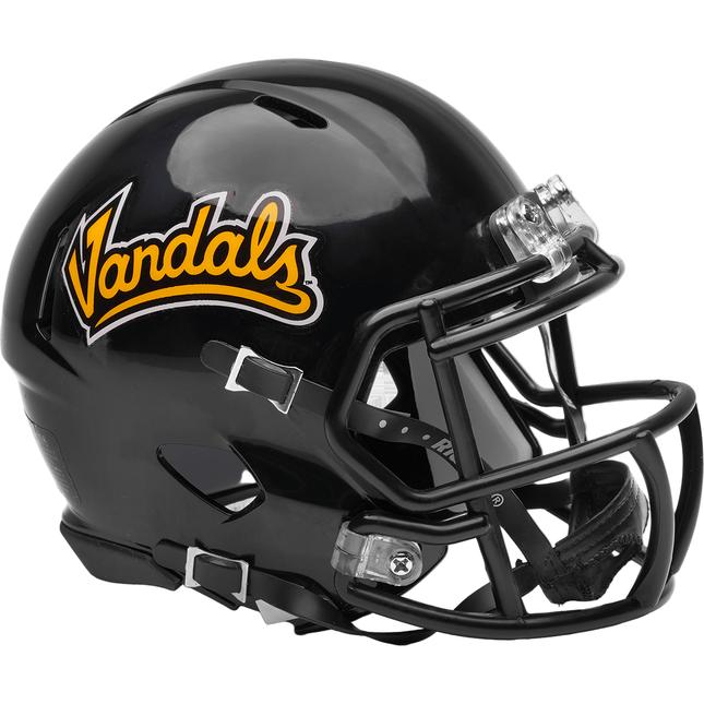 Idaho Vandals Script Black Riddell NCAA Speed Mini Helmet - GT - Wholesale.com