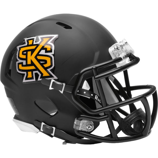 Kennesaw State Owls Riddell NCAA Speed Mini Helmet - GT - Wholesale.com