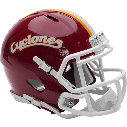 Iowa State Cyclones Script Red Riddell NCAA Speed Mini Helmet - GT - Wholesale.com