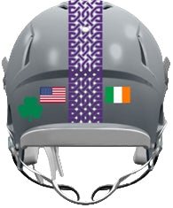 Kansas State Wildcats Dublin Authentic Riddell NCAA Speed Full Size Helmet - GT - Wholesale.com