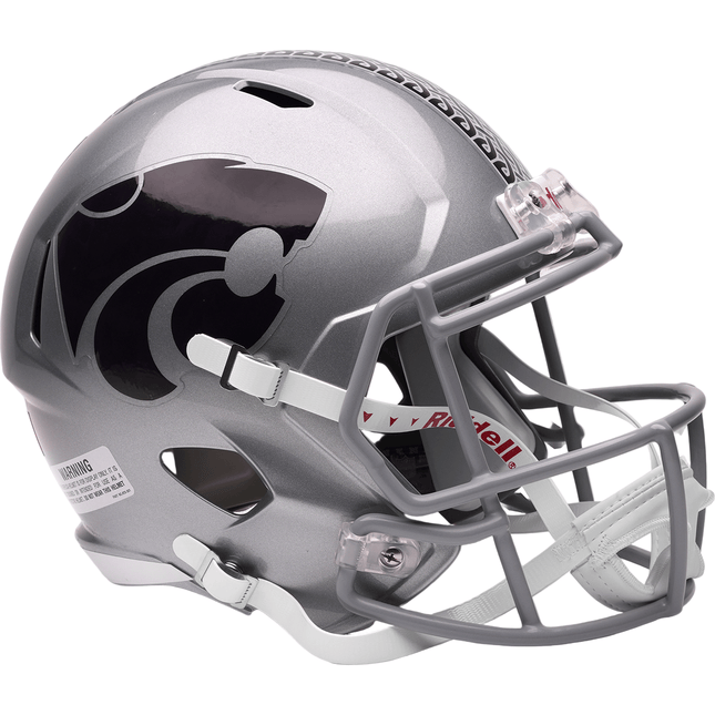 Kansas State Wildcats Dublin Replica Riddell NCAA Speed Full Size Helmet - GT - Wholesale.com