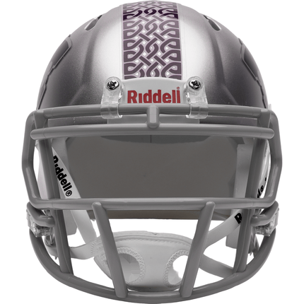 Kansas State Wildcats Dublin Riddell NCAA Speed Mini Helmet - GT - Wholesale.com