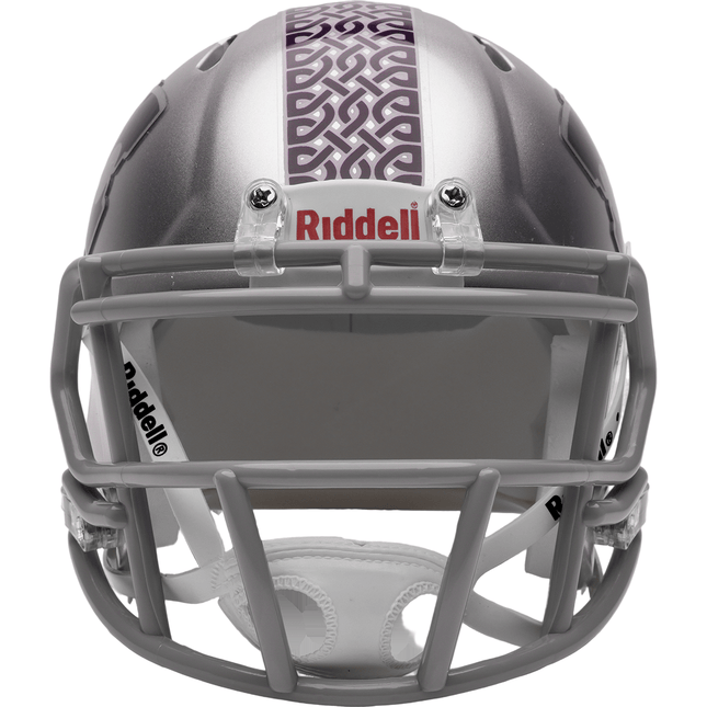 Kansas State Wildcats Dublin Riddell NCAA Speed Mini Helmet - GT - Wholesale.com