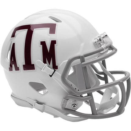 Texas A&M Aggies 1975 Throwback Riddell NCAA Speed Mini Helmet - GT - Wholesale.com