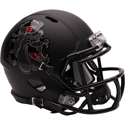 Fresno State Bulldogs Black Bulldog Riddell NCAA Speed Mini Helmet - GT - Wholesale.com