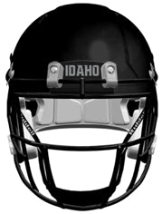 Idaho Vandals Fightin' Taters Riddell NCAA Deluxe Replica Speed Full Size Helmet - GT - Wholesale.com