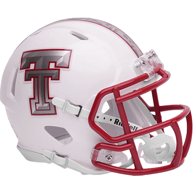 Texas Tech Red Raiders GalvanICED Riddell NCAA Speed Mini Helmet - GT - Wholesale.com