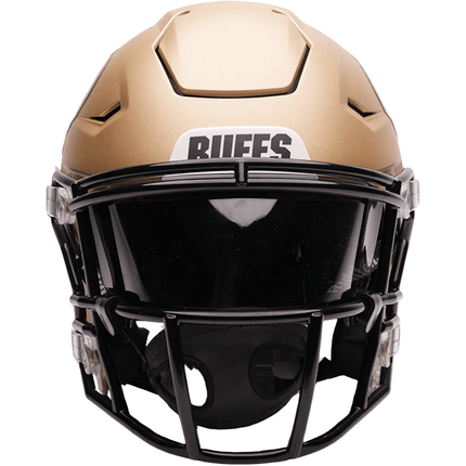 Colorado Buffaloes Gold NCAA Riddell College Mid-size SpeedFlex Helmet - GT-Wholesale.com
