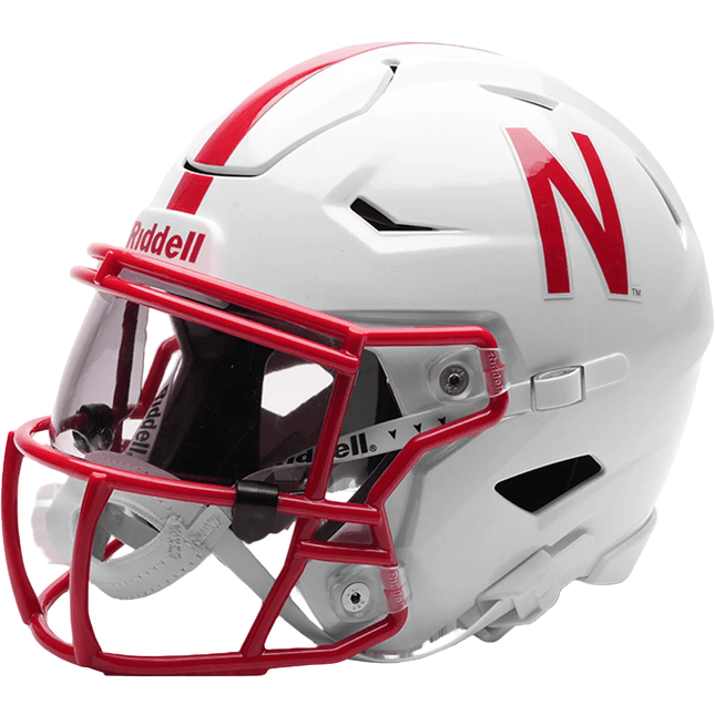 Nebraska Cornhuskers NCAA Riddell College Mid-size SpeedFlex Helmet - GT-Wholesale.com