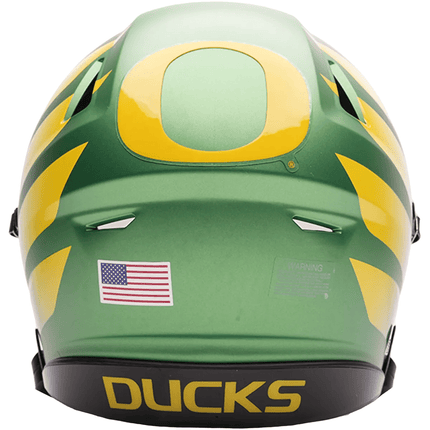 Oregon Ducks Green Wing NCAA Riddell College Mid-size SpeedFlex Helmet - GT-Wholesale.com