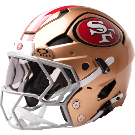 San Francisco 49ers Riddell NFL Axiom Authentic Full-Size Helmet - GT-Wholesale.com