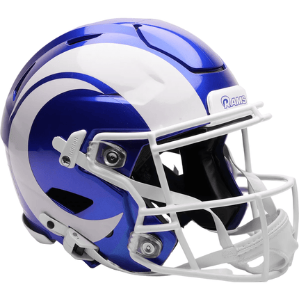 Los Angeles Rams 2026 On Field Alternate Fearsome White Riddell NFL Authentic Speedflex Full Size Helmet - GT-Wholesale.com