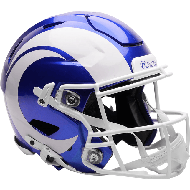 Los Angeles Rams 2026 On Field Alternate Fearsome White Riddell NFL Authentic Speedflex Full Size Helmet - GT-Wholesale.com