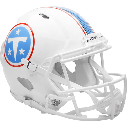 Tennessee Titans Riddell NFL Authentic Speed Full Size Helmet - GT - Wholesale.com