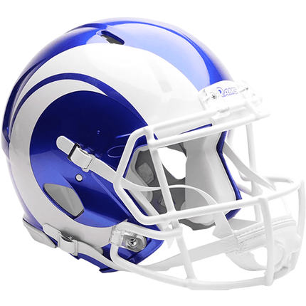 Los Angeles Rams 2026 On Field Alternate Fearsome White Riddell NFL Authentic Speed Full Size Helmet - GT-Wholesale.com