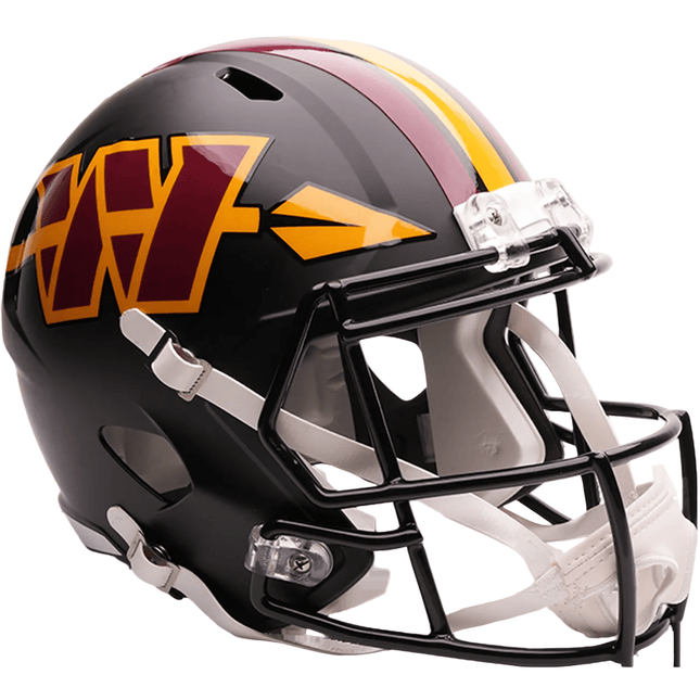 Washington Commanders 2026 On Field Alternate Riddell NFL Deluxe Replica Speed Full Size Helmet - GT - Wholesale.com