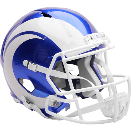 Los Angeles Rams 2026 On Field Alternate Fearsome White Riddell NFL Deluxe Replica Speed Full Size Helmet - GT-Wholesale.com