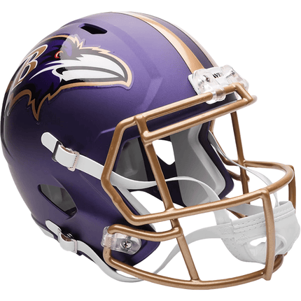 Baltimore Ravens 2026 On Field Alternate Riddell NFL Deluxe Replica Speed Full Size Helmet 1 - GT - Wholesale.com
